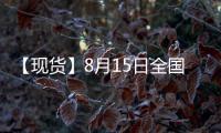 【現貨】8月15日全國豆粕現貨價格匯總