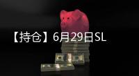 【持倉】6月29日SLV白銀持倉量較上一日增加42.83噸