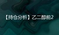 【持倉分析】乙二醇前20期商凈空頭持倉驟降1萬手！