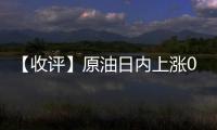 【收評】原油日內上漲0.67%機構稱原油價格走高瀝青價格逐漸回升