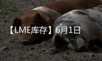 【LME庫存】6月1日LME銅庫存較上一日增加375噸