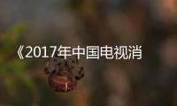 《2017年中國電視消費及2018趨勢預測報告》發布