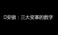 ?安徽：三大變革的數字經濟基因