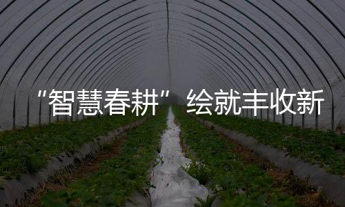 “智慧春耕”繪就豐收新圖景_