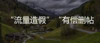 “流量造假”“有償刪帖”……4被告操縱“網絡水軍”被嚴懲