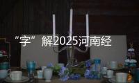 “字”解2025河南經濟