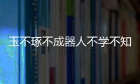 玉不琢不成器人不學不知義的意思是什拼音