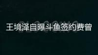 王境澤自曝斗魚簽約費曾高達1500萬 真香哲學家的幸運與反思