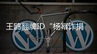 王鷗翻牌ID“楊冪詐捐”留言：您把名兒改改