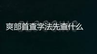 爽部首查字法先查什么 爽的部首是什么