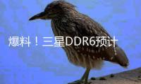 爆料！三星DDR6預計會在2024年完成設計