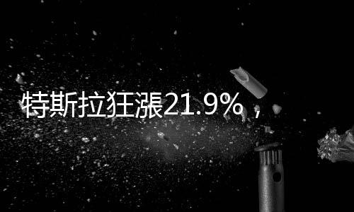 特斯拉狂漲21.9%，但可以繼續(xù)狂下去嗎？｜天下雜誌