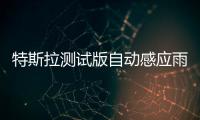 特斯拉測試版自動感應雨刷發布 推廣全車型