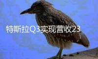 特斯拉Q3實現營收233.5億美元，毛利率降至17.9%