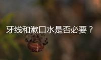 牙線和漱口水是否必要？抑菌護牙好習慣