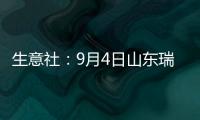 生意社：9月4日山東瑞星尿素價格下調