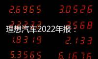 理想汽車2022年報：全年凈虧損超20億元