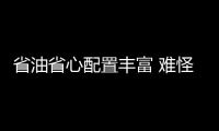 省油省心配置豐富 難怪這些合資家轎這么火