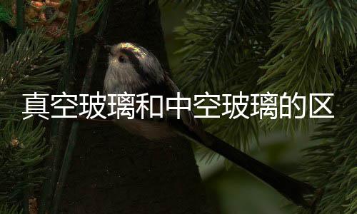 真空玻璃和中空玻璃的區(qū)別  真空玻璃的優(yōu)點(diǎn),行業(yè)資訊