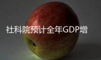 社科院預計全年GDP增9.4%