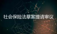 社會保險法草案提請審議