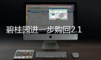 碧桂園進一步購回2.18億美元2023年1月到期票據