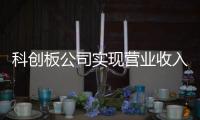 科創板公司實現營業收入7822