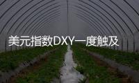 美元指數DXY一度觸及101