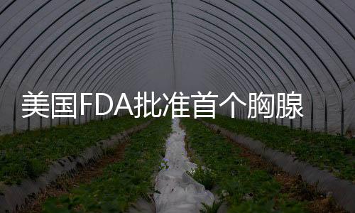 美國FDA批準首個胸腺組織再生療法Rethymic上市