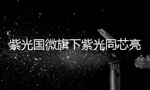 紫光國微旗下紫光同芯亮相2022世界智能網聯汽車大會