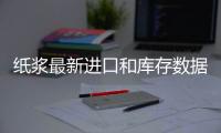 紙漿最新進(jìn)口和庫(kù)存數(shù)據(jù)表現(xiàn)