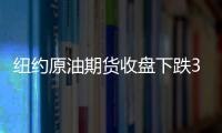 紐約原油期貨收盤下跌3.3% 報每桶106.25美元