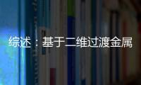 綜述：基于二維過渡金屬硫族化合物（2D TMDs）的光催化劑 – 材料牛