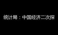 統計局：中國經濟二次探底可能性非常小