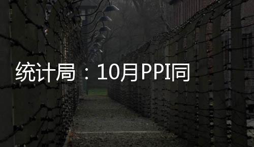 統計局：10月PPI同比上漲1.2%