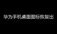 華為手機桌面圖標恢復出廠設置（華為手機桌面圖標恢復）