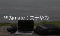 華為mate（關于華為mate的基本情況說明介紹）