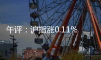 午評：滬指漲0.11% 游戲、傳媒等板塊活躍