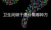 衛生間做干濕分離哪種方式更好