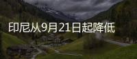 印尼從9月21日起降低棕櫚油出口費以促進出口