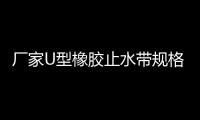 廠家U型橡膠止水帶規格可定做