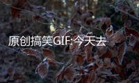 原創搞笑GIF:今天去到學校工作，路過小樹林的時候，看到