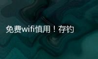 免費wifi慎用！存釣魚陷阱還泄露個人信息