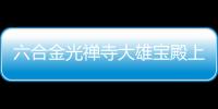 六合金光禪寺大雄寶殿上梁 重建工程年底竣工