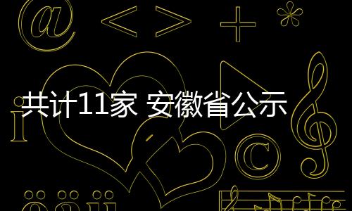 共計11家 安徽省公示第二批產業創新研究院擬立項名單