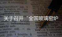 關于召開“全國玻璃窯爐技術及環保治理研討交流會”延期通知,行業會議