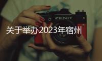 關(guān)于舉辦2023年宿州市秋季房展會(huì)的通知