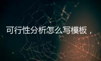 可行性分析怎么寫模板，可行性分析怎么寫