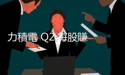 力積電 Q2 每股賺 0.15 元！總座：缺長期需求訊號，下半年毛利率恐跌 1%~2%