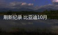 刷新紀錄 比亞迪10月乘用車全系銷售88898輛